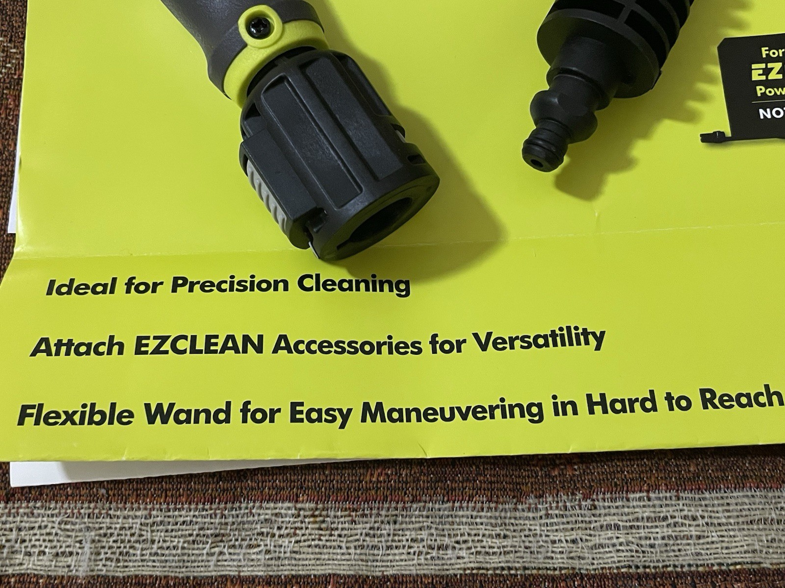 RYOBI 6′ Flexible Wand RY3112FW for Use w/ EZCLEAN Power Cleaners NEW