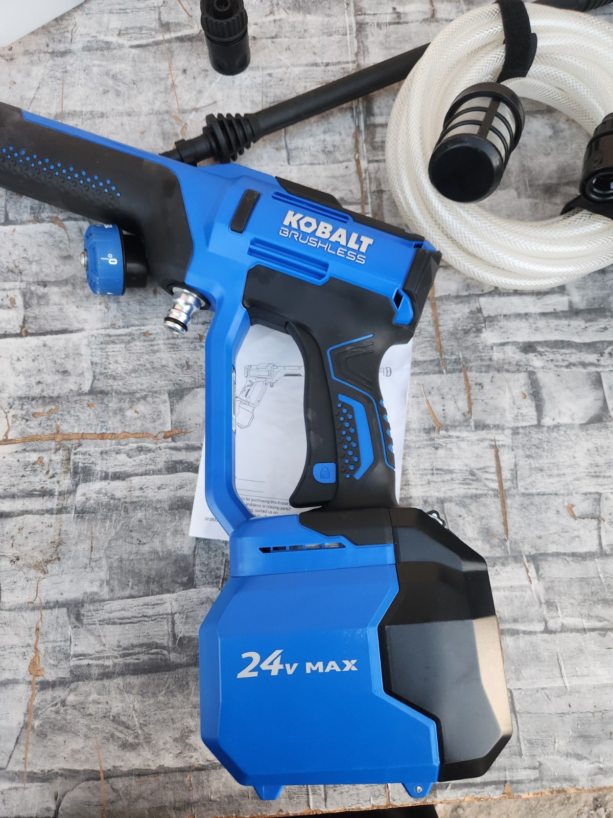 Kobalt Brushless 24v 700 PSI Power Cleaner * Light Used * Tool Only.