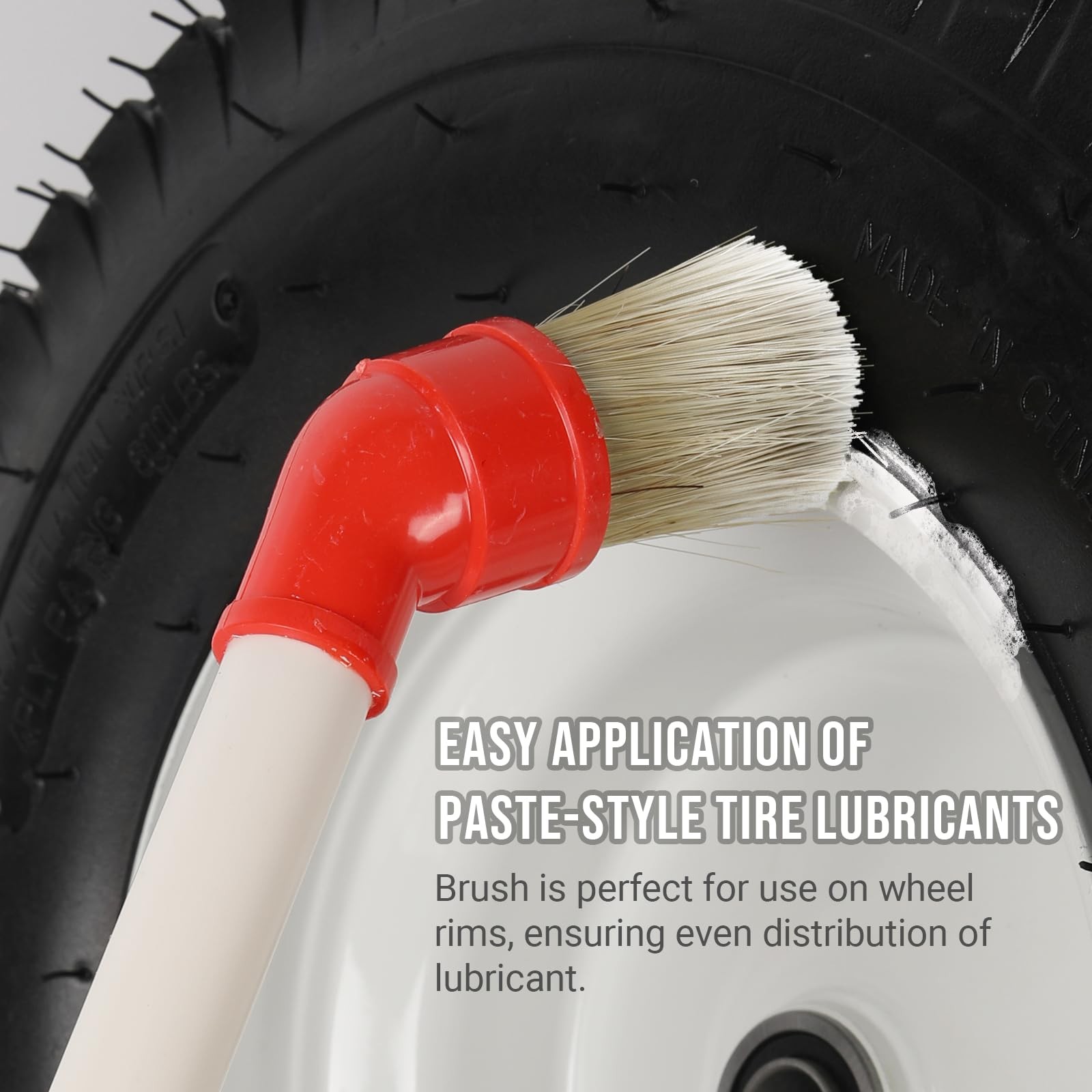 Calvana (2-Pack) Curved Applicator Brush 11″ Plastic Handle – Large