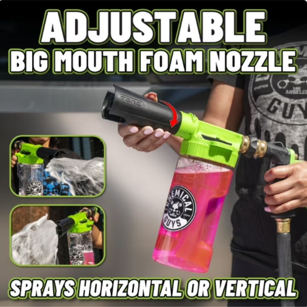 Chemical Guys Torq Foam Blaster 6 Foam Wash Gun Pressure Washer Attachments