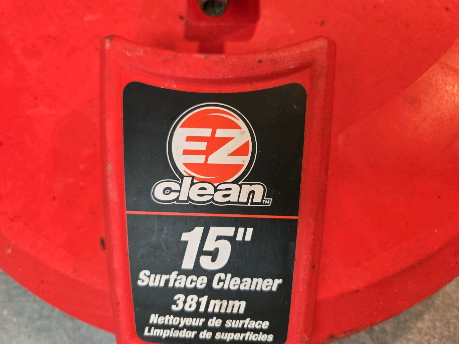 EZ Clean AEZ31023A 15in. 2500-3300 PSI Surface Cleaner for Pressure Washer