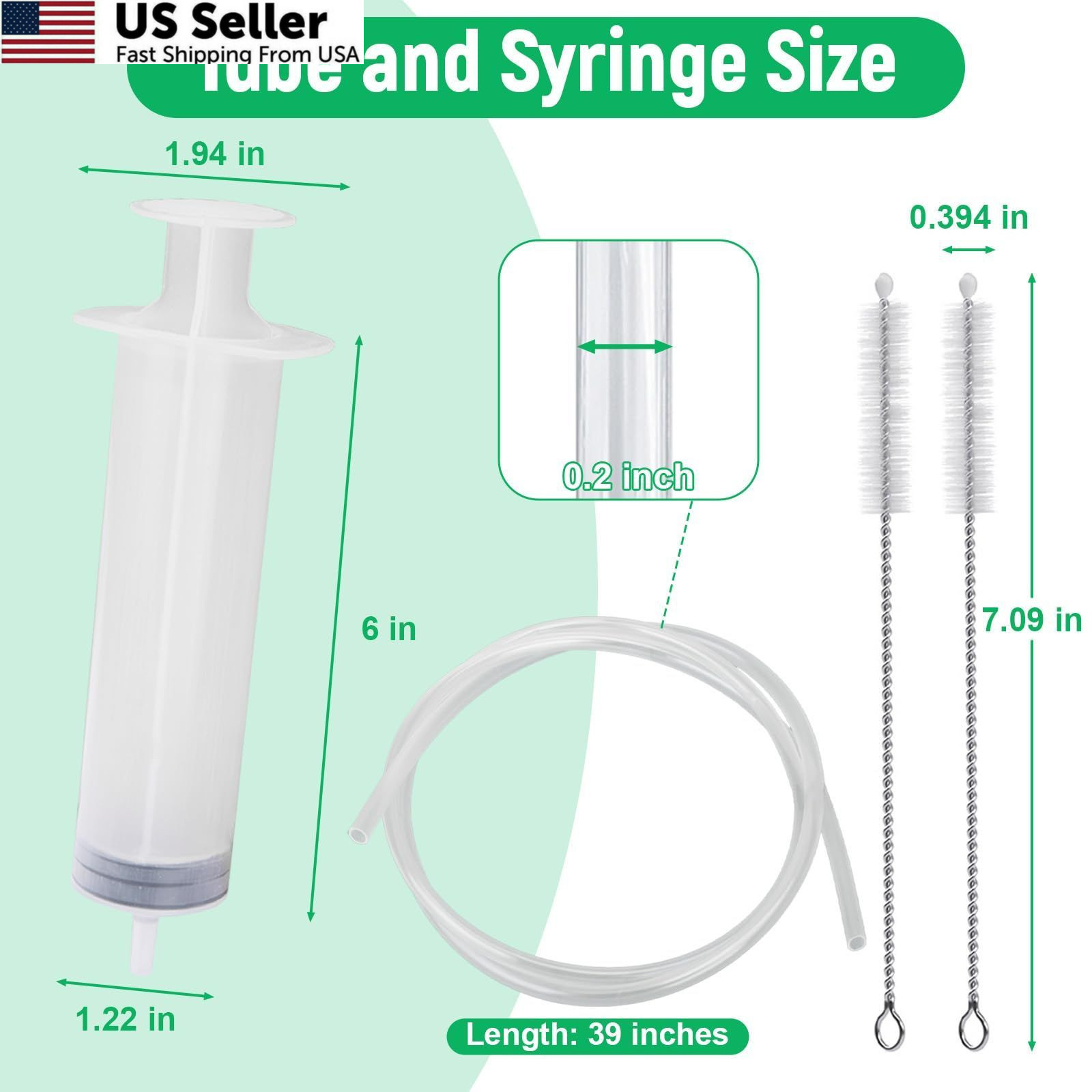 Auto Sunroof Drain Cleaning Tool, 120 Inch Flexible Tube 120 kits