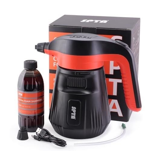 Pressure Foam Sprayer, 2.25L/76 oz Electric Pressurized Soap Sprayer Car Foam
