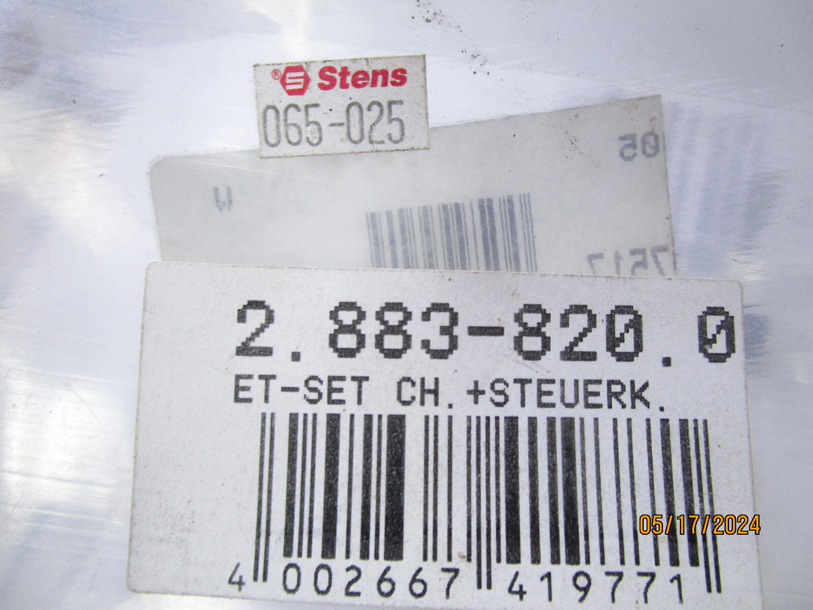 Karcher 2.883-820.0 Spare Parts Kit