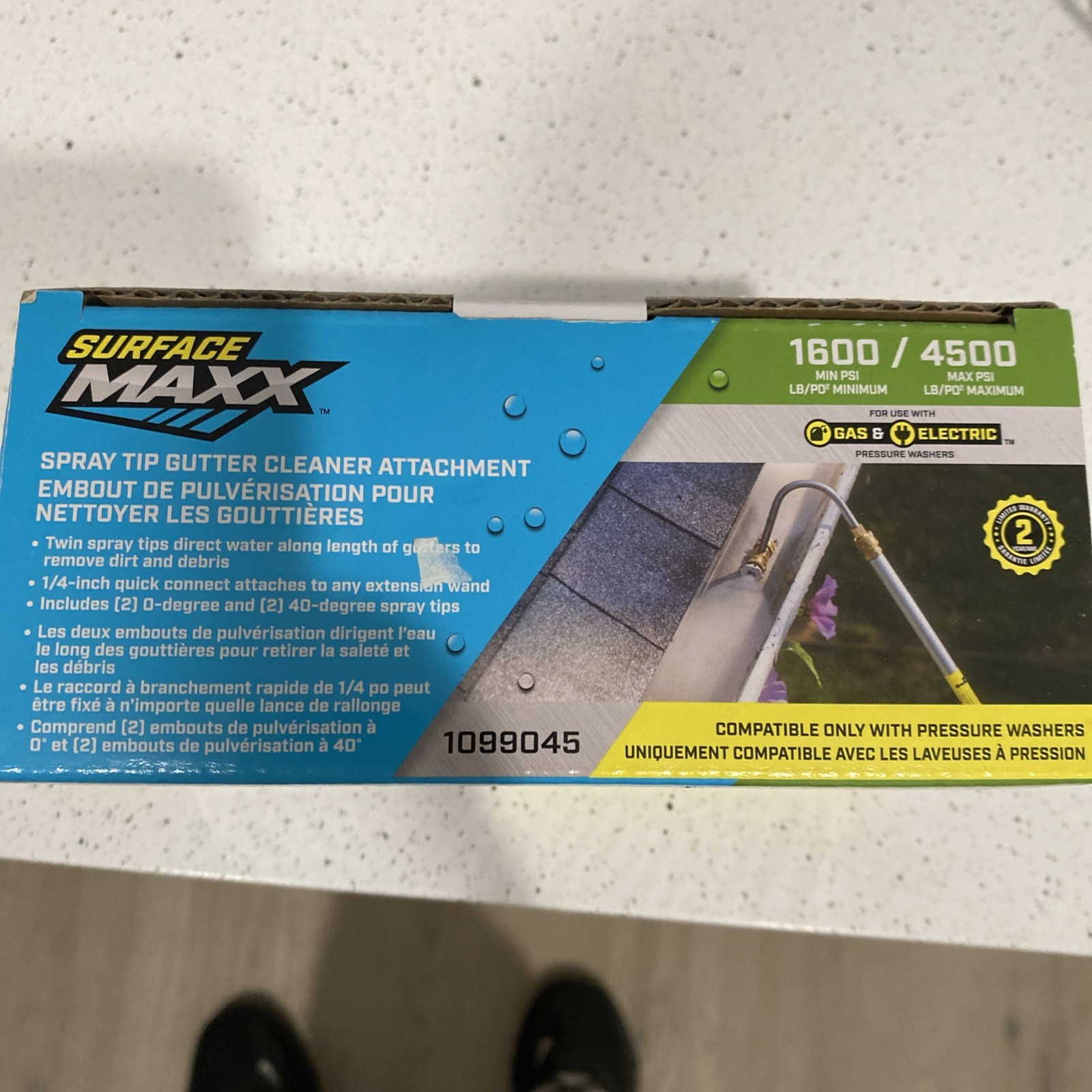 Surface Mac Spray Tip Gutter Cleaner Attachment 1600 To 4500 Psi