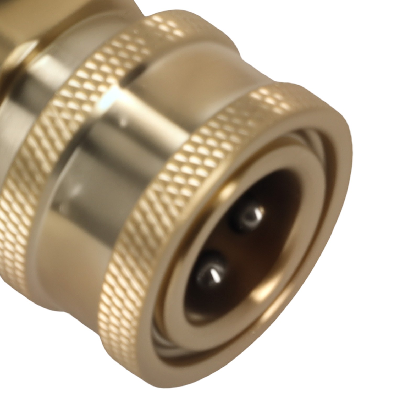 Pressure Washer Fitting Swivel M22-14mm to 3/8″ Quick Connect Brass 5000PSI 2Pcs