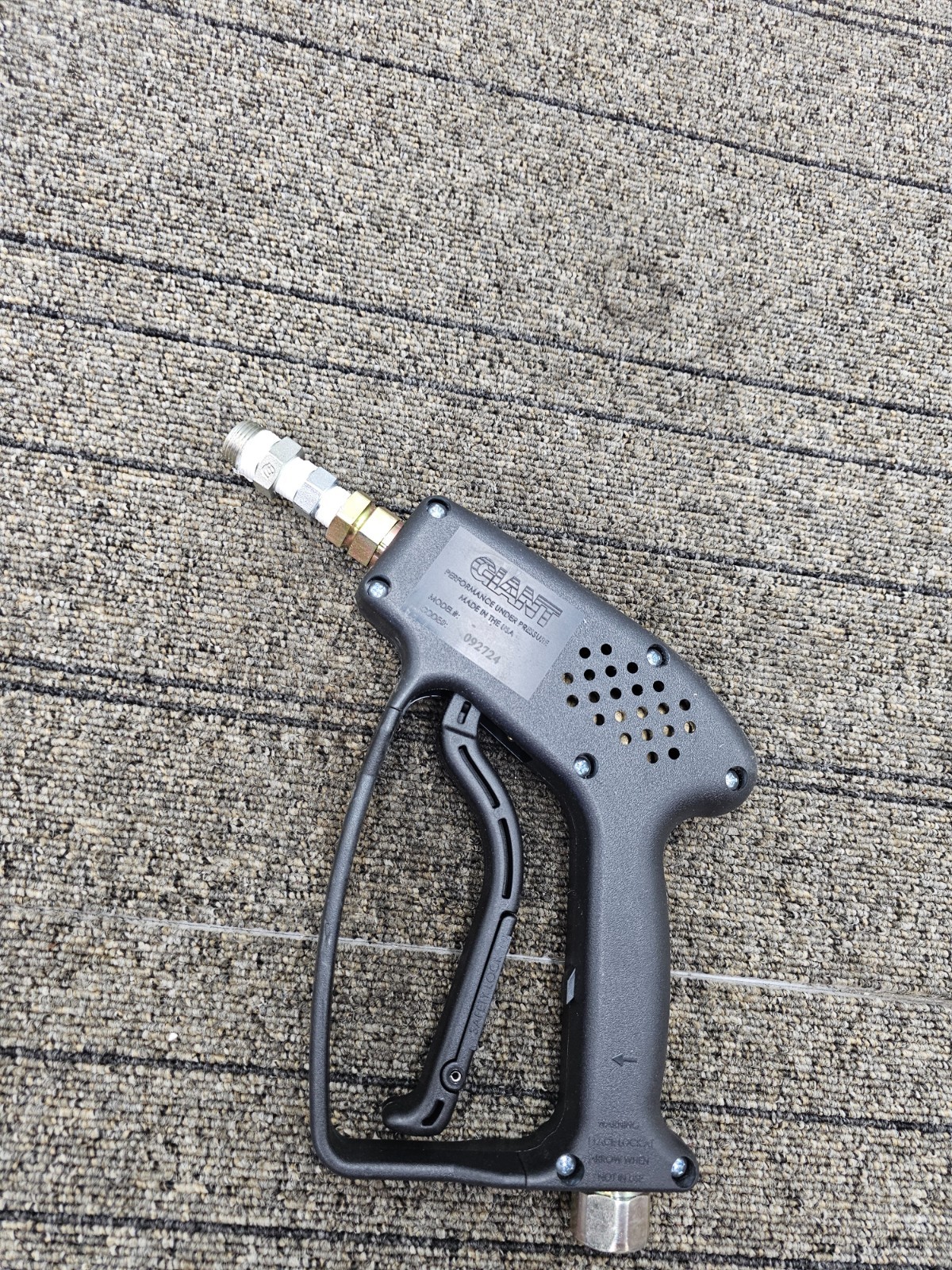 Giant 092724 Pressure Washer Tool w/ Brass Fitting 10GPM 5000 PSI 300F