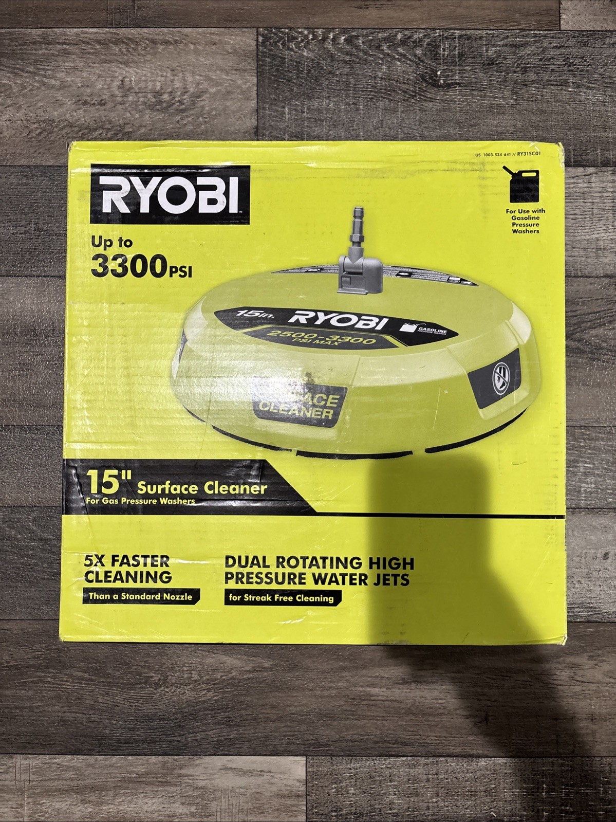 Ryobi RY31SC01 15 inch 3300PSI Surface Cleaner