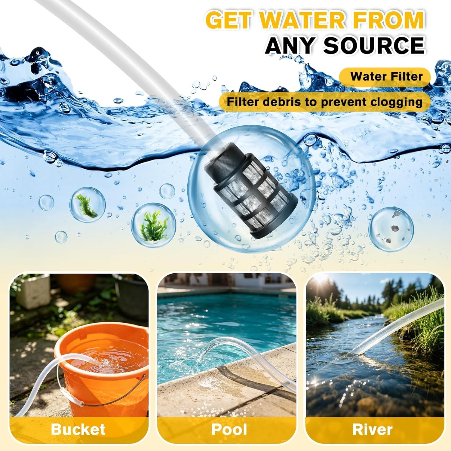 Cordless Pressure Washer for M Battery, Portable Cordless Power Wash