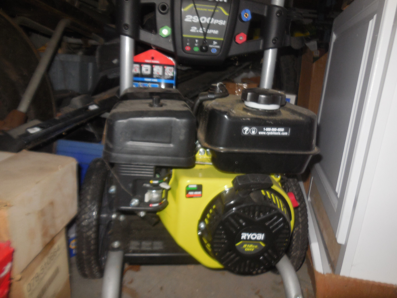 RYOBI 2900 psi Gas Pressure Washer – RY802925VNM 2.5 GPM 212Cc [ Engine only ]