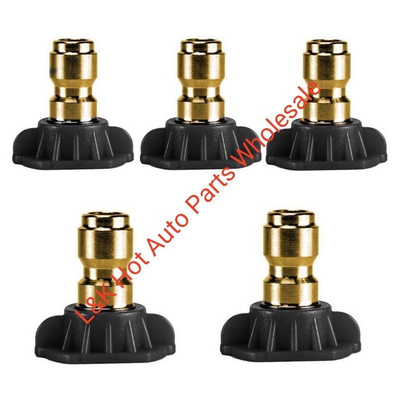 1-5Pcs Pressure Washer Spray Tips Nozzles High Power Kit Quick Connect 1/4″ Set