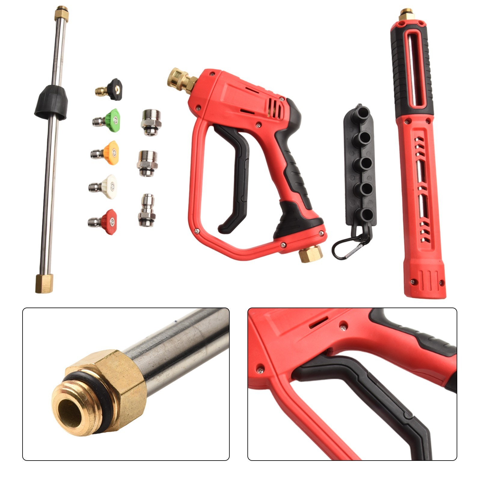 Wide Compatibility with Most Pressure Washers for Various Cleaning Tasks