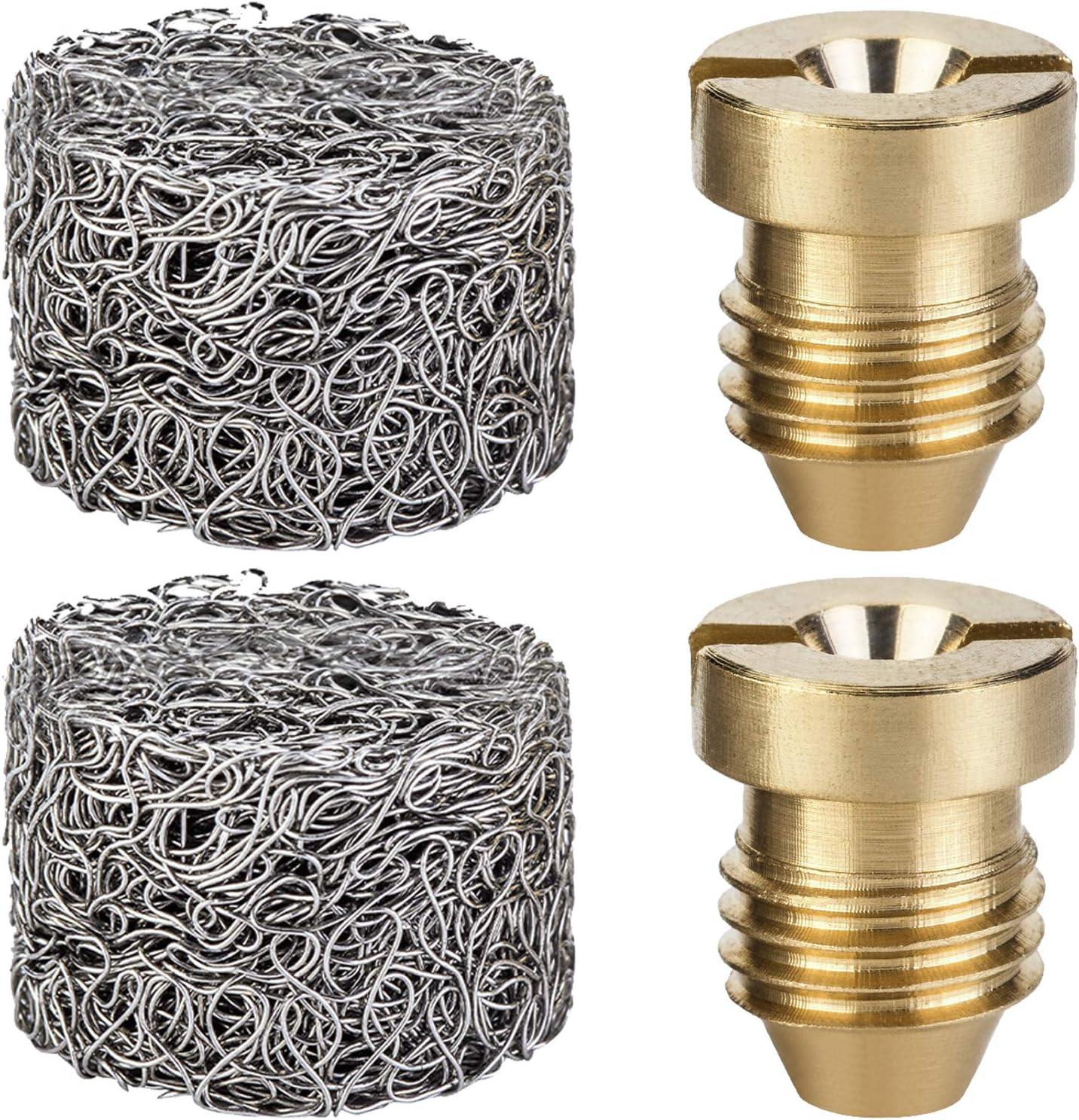 4 Pack 1.25Mm Foam Orifice Nozzle Tips, 4000 PSI Foam Maker Universal Thread Noz