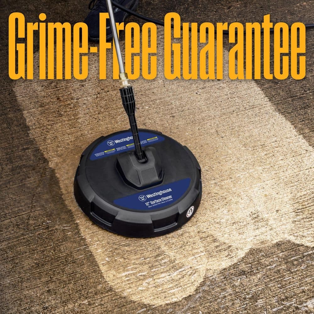 12 in Pressure Washer Surface Cleaner 3000 PSI Quick Connect Attachment