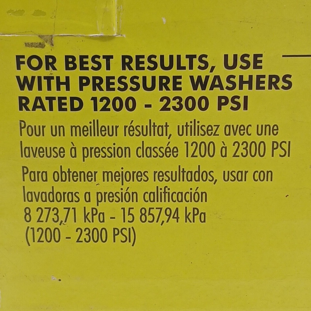 RYOBI (RY31012) 12 inch 2,300 PSI Electric Pressure Washers Surface Cleaner New!