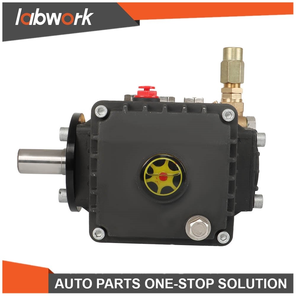 Labwork 3600 PSI 4.9GPM Pressure Power Washer Pump 24mm Solid Shaft Belt Drive