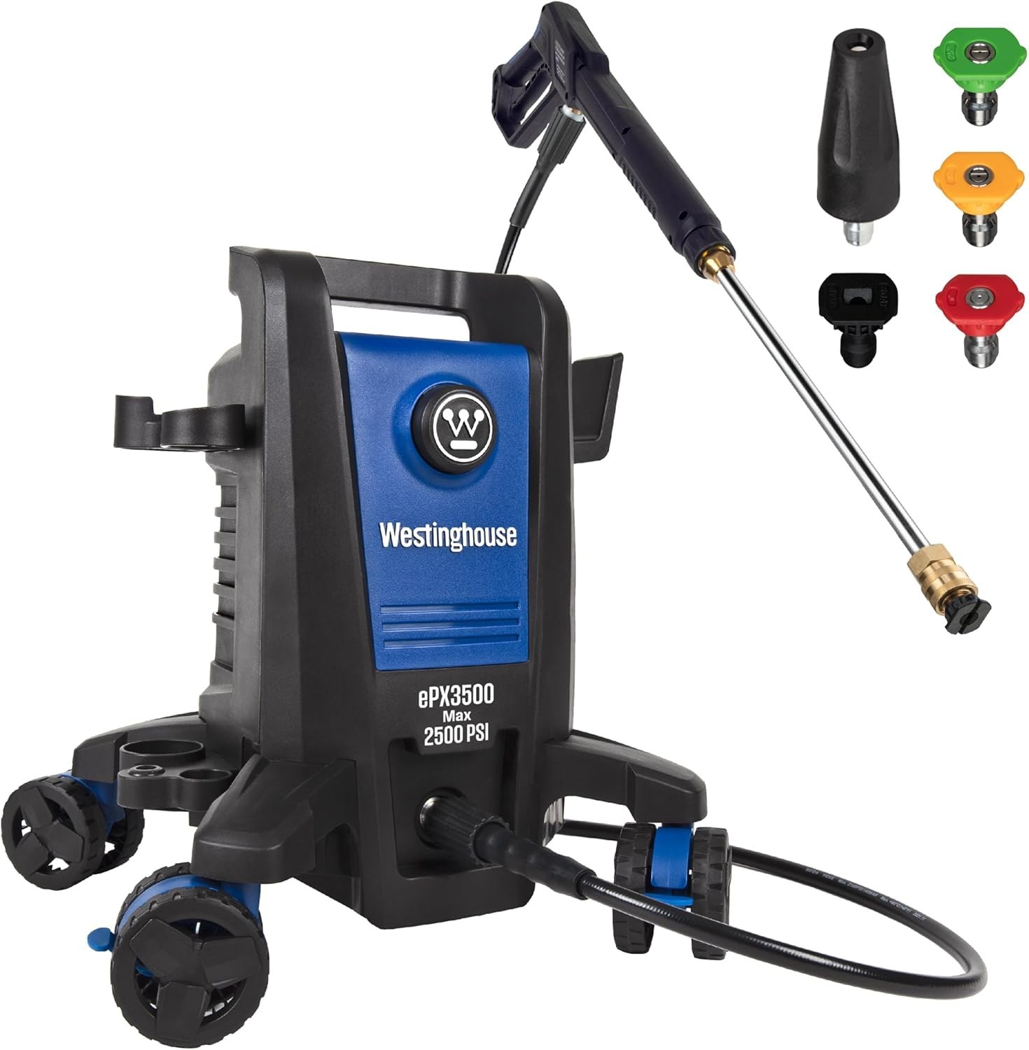 Westinghouse ePX3500 Electric Pressure Washer, 2500 Max PSI 1.76 Max GPM with An