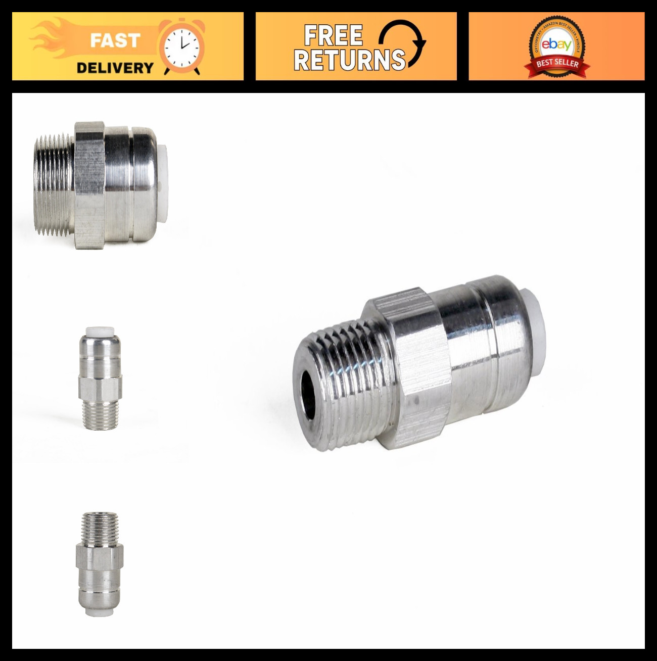 1/4″ NPT Thermal Relief Valve for 8 GPM Pressure Washer Pump – High Flow Safety