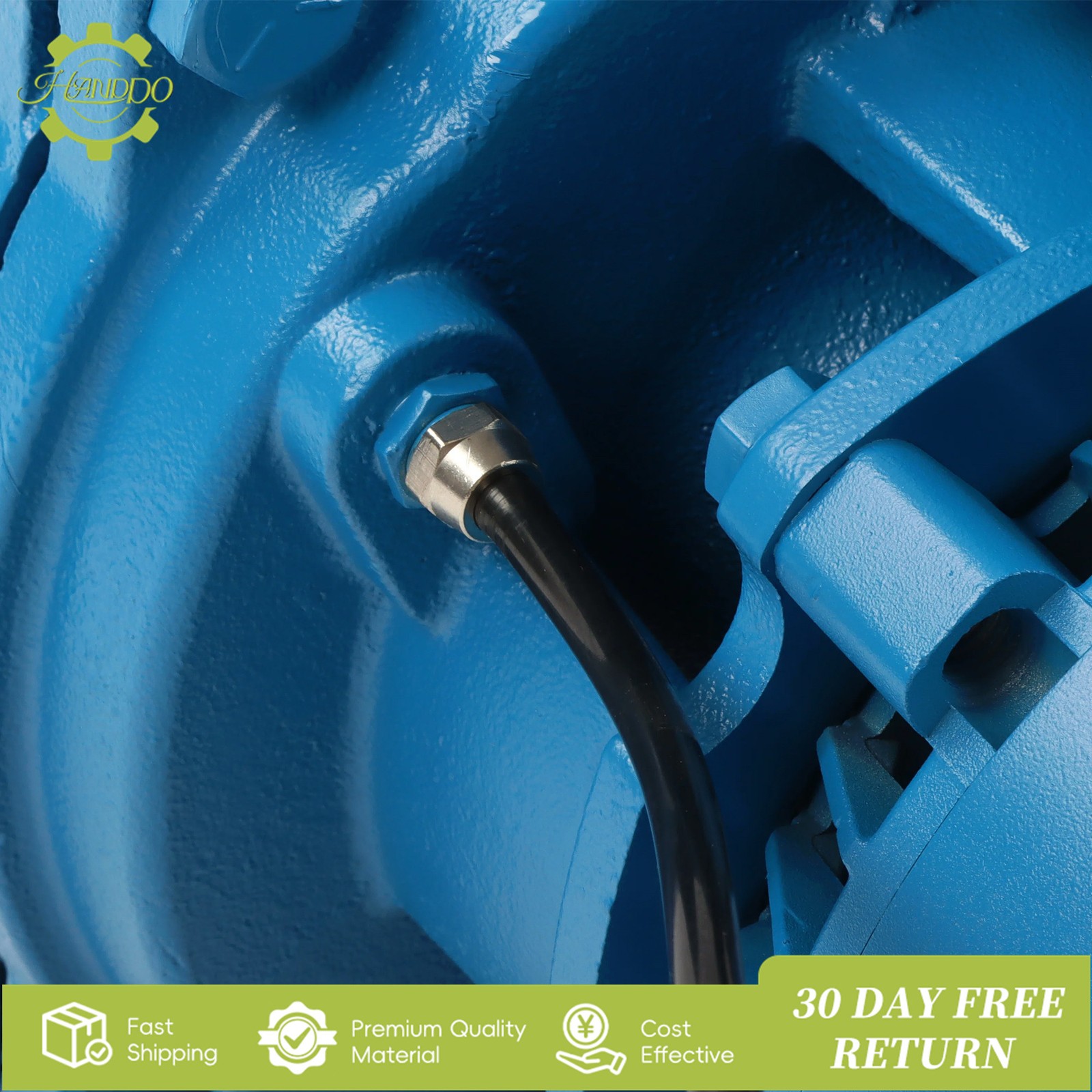 J5S Shallow Well Jet Pump 1/2 HP 16.5 GPM, Cast Iron, 115/230V Dual Voltage