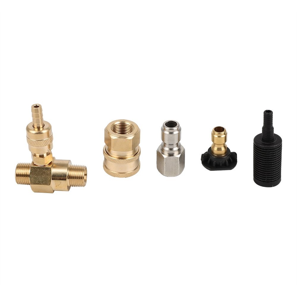 4500 PSI Black Nozz Downstream Injector Kit for Pressure Washer with Siphon Hose