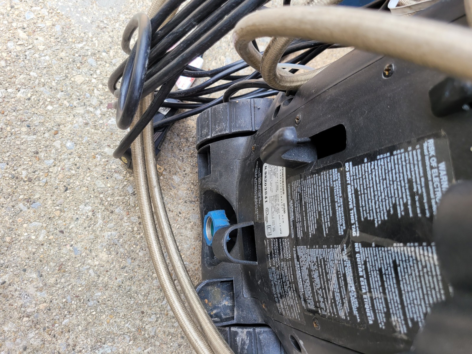 Electric Power Washer.Husky 1600 PSI