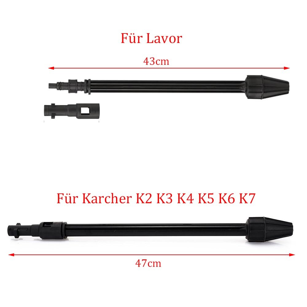 Pressure Washer Lance for Karcher K2-K7, 145 Bar High Pressure Spray Lance wi…
