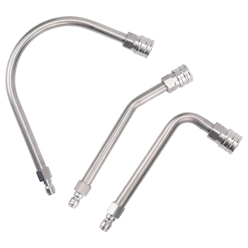 3pcs Professional Pressure Washer Accessory Set Corrosions Resistant Steel
