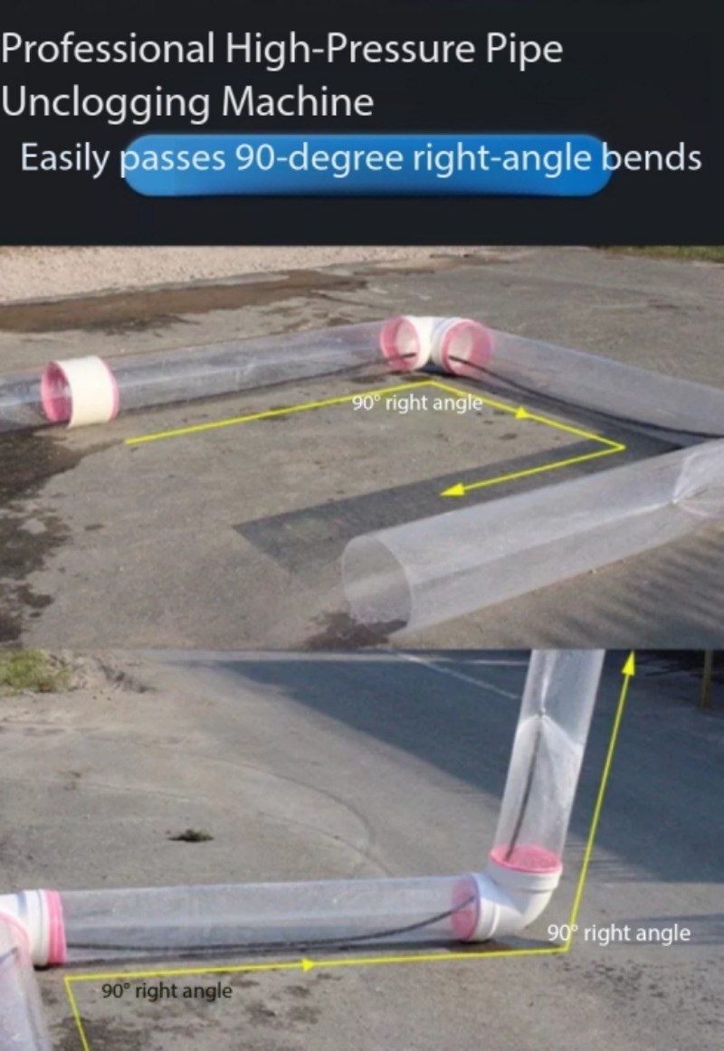 High-Pressure Pipe Cleaning: Gasoline and Diesel-Powered Drain Cleaning Machines
