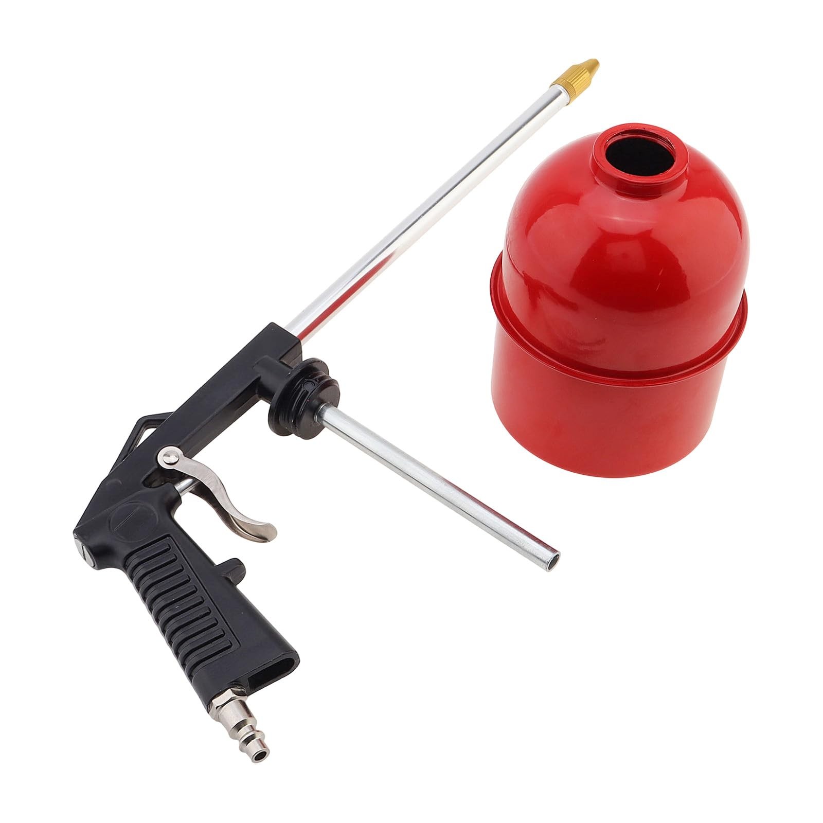 Pneumatic Cleaning Spray , 6mm Nozzle & 750ml Aluminum Cup, 1/4″ 7.5 mm Quick…
