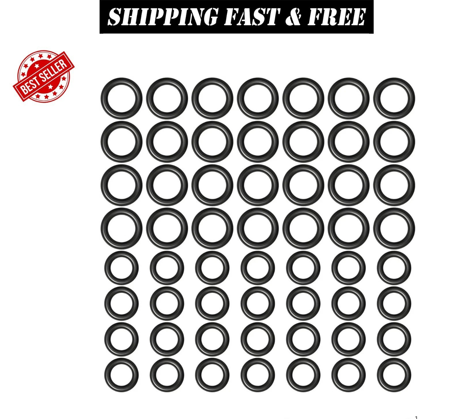 60pcs Thickened O-Rings Power Pressure Washer Replacement for 1/4 inch, 3/8 inch
