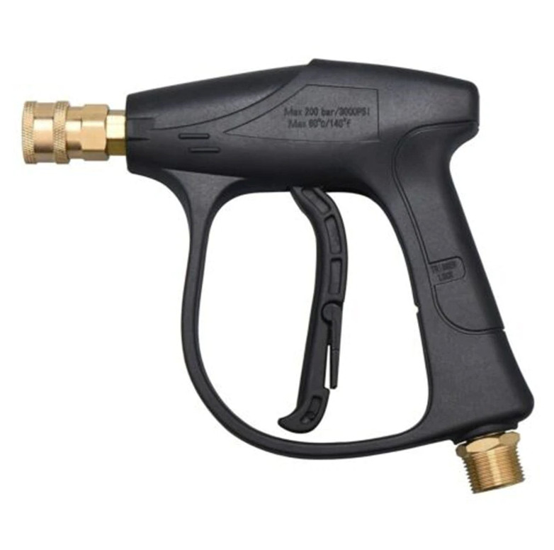1/4″ High Pressure Washer Gun 4000 PSI Car Wash Foam Spray Short Wand w/ Nozzle