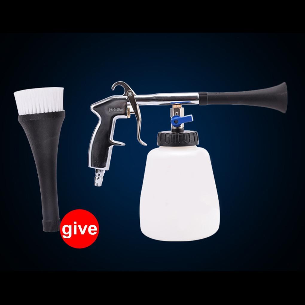 Tornador Cyclone Car Cleaning Black Gun Pneumatic Tool Dry Cleaner W/regulator