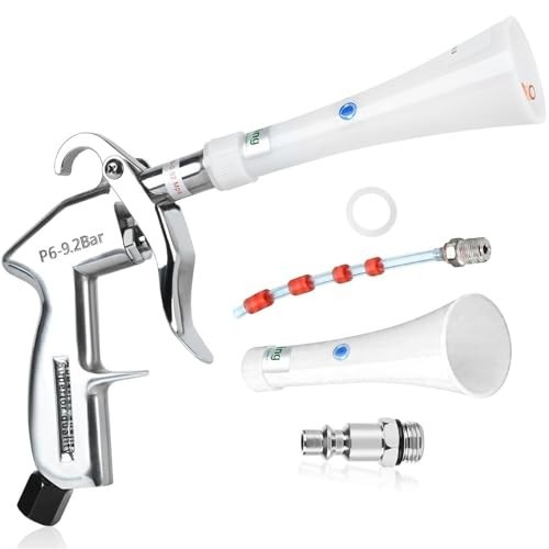 Tornado Detailing Car Cleaning Gun with Metal Nozzle | Interior Drying Air Gun |