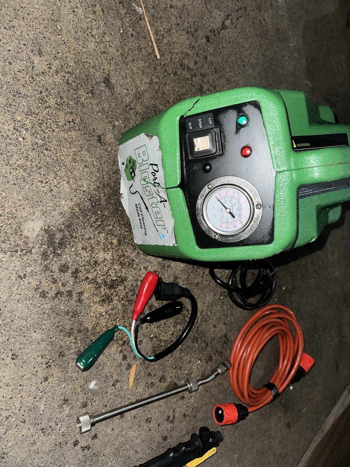 New ZPB140 Port A Blaster HVAC Coil Cleaning Portable Pressure Washer Coil Je…