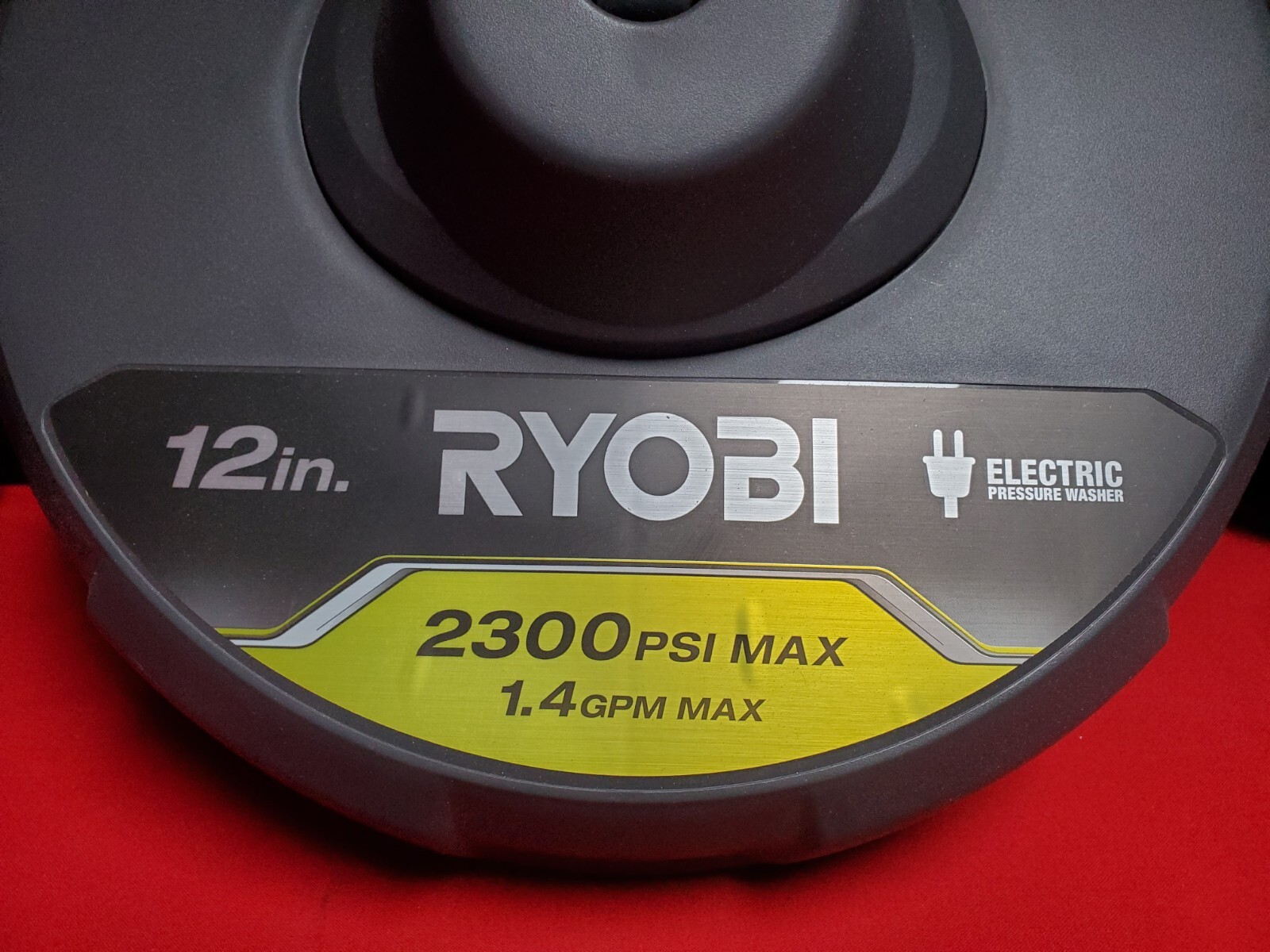 Ryobi 12 in Electric Pressure Washer Surface Cleaner Up To 2300 PSI RY31012