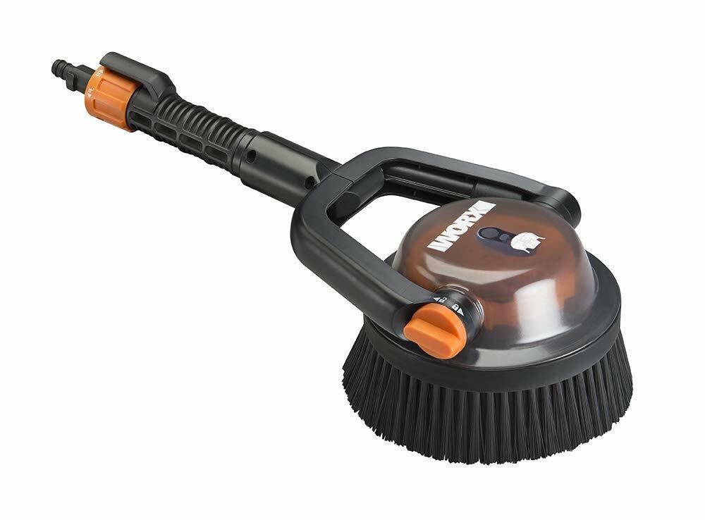 WORX WA1821 Hydroshot Adjustable Outdoor Power Scrubber (Hard Bristles)