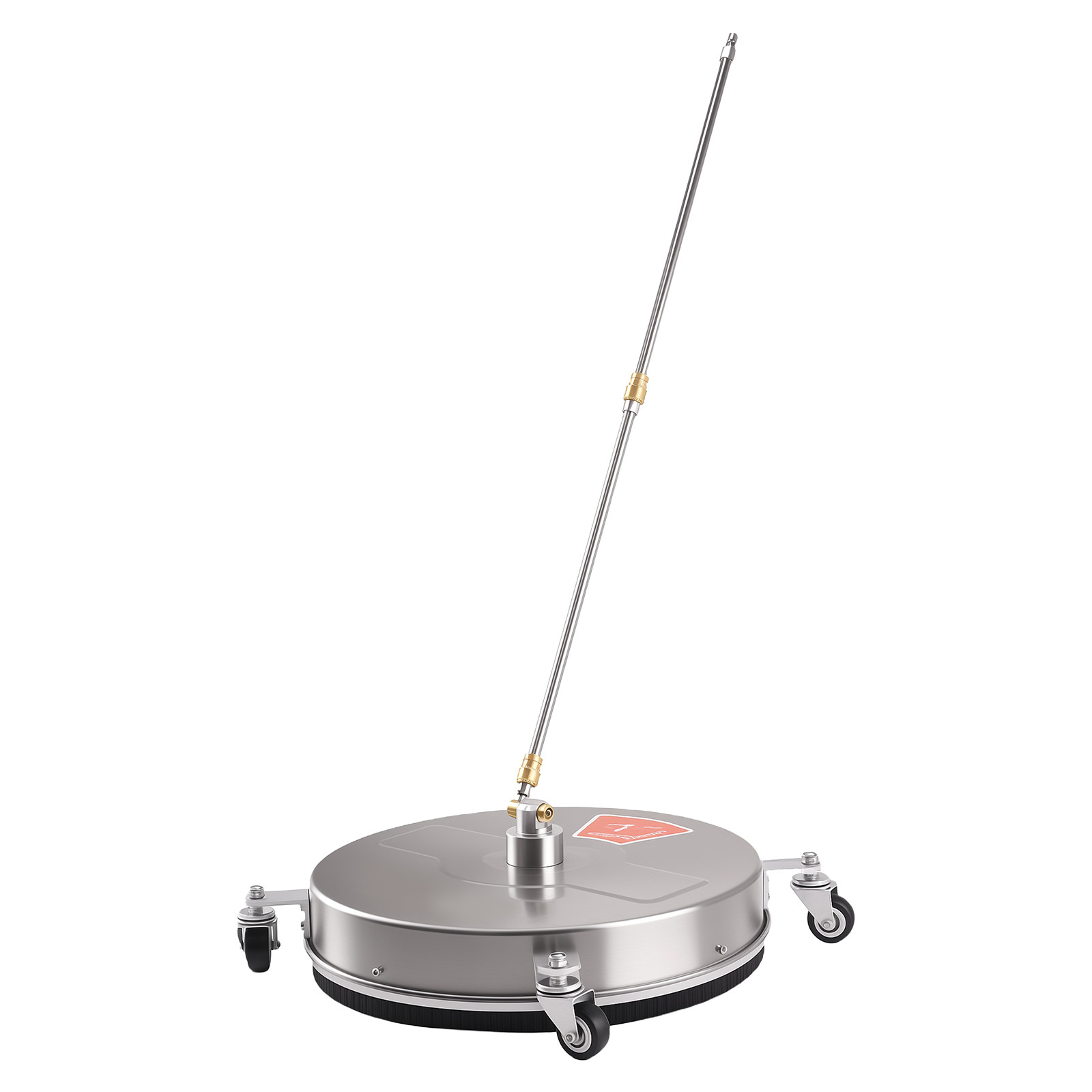 19 Inch Pressure Washer Surface Cleaner 4200 PSI Stainless 1/4″ Plug Wheels
