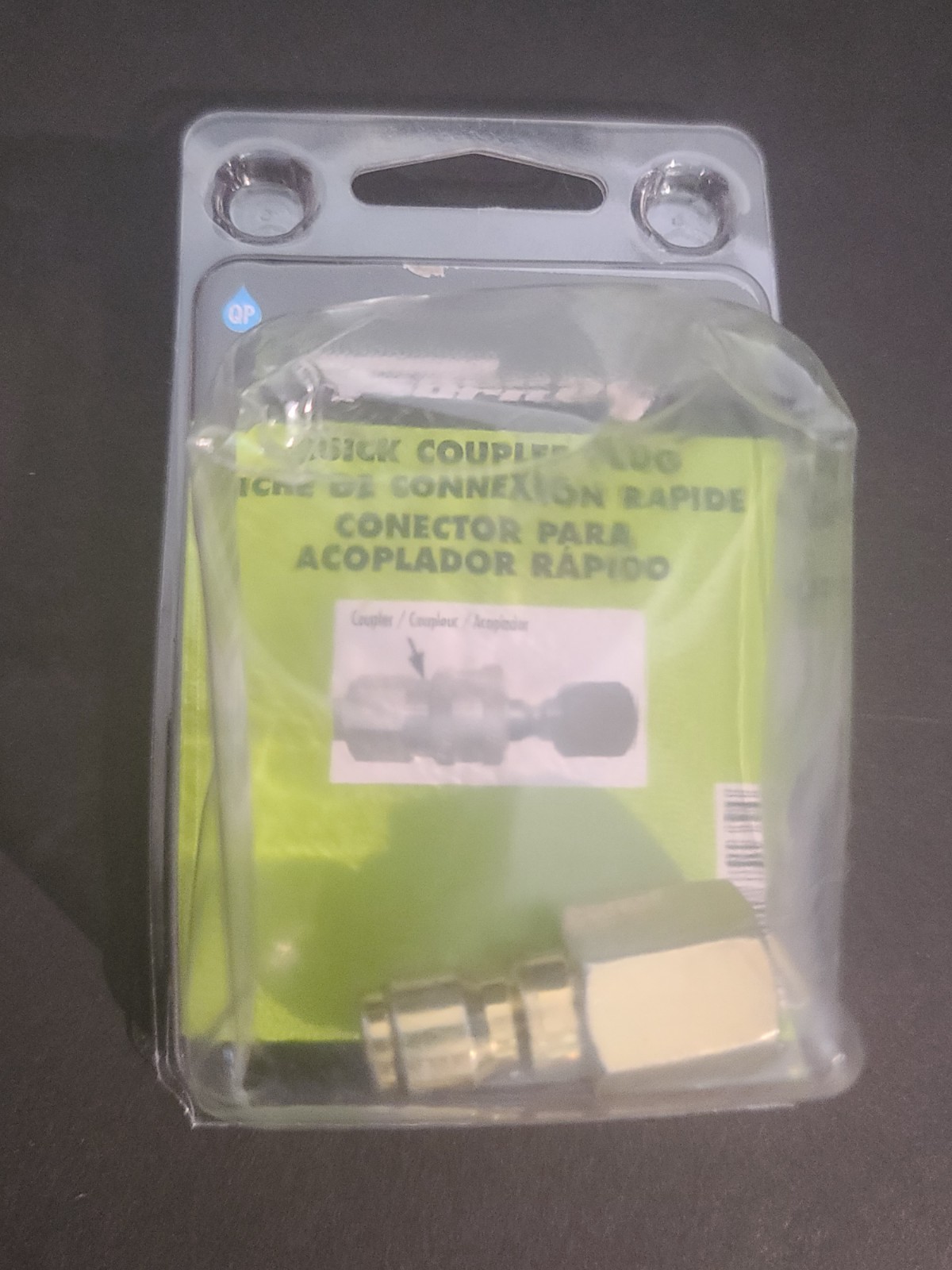 Forney 75135 Pressure Washer Quick Coupler Female NPT Plug 1/4 in.