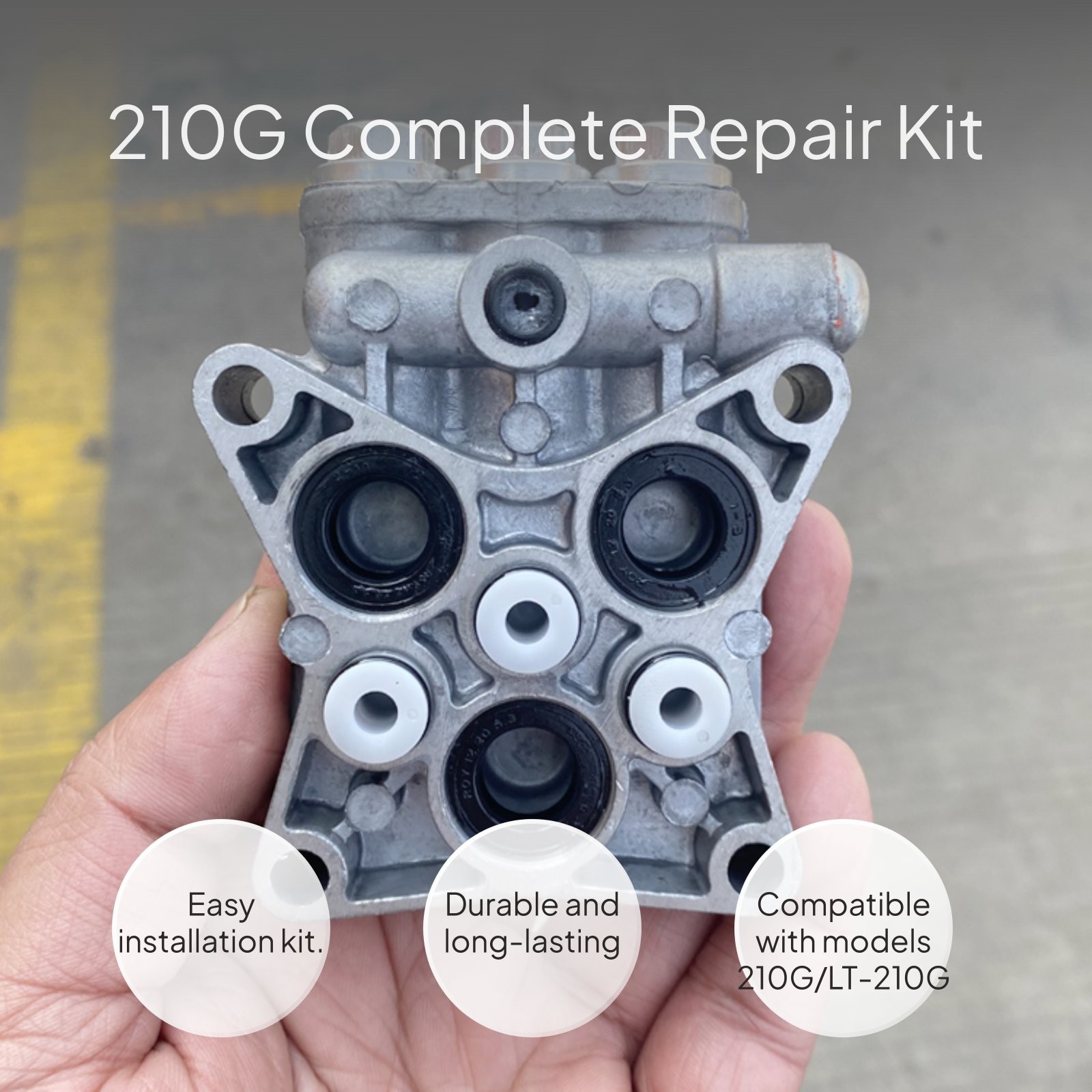 Pressure Washer Pump Head Repair Kit, Washer Water Pump Seal Oil Seal Kit