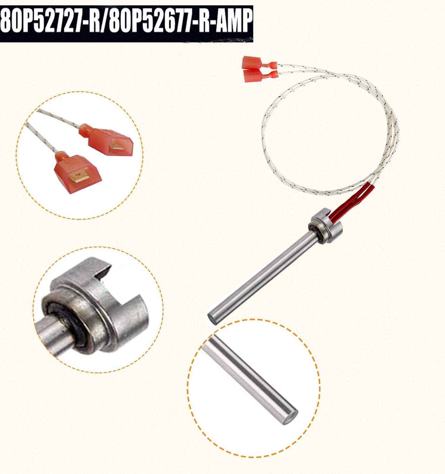 St. Croix Pellet Stove Igniter Replacement for The 80P52677-R