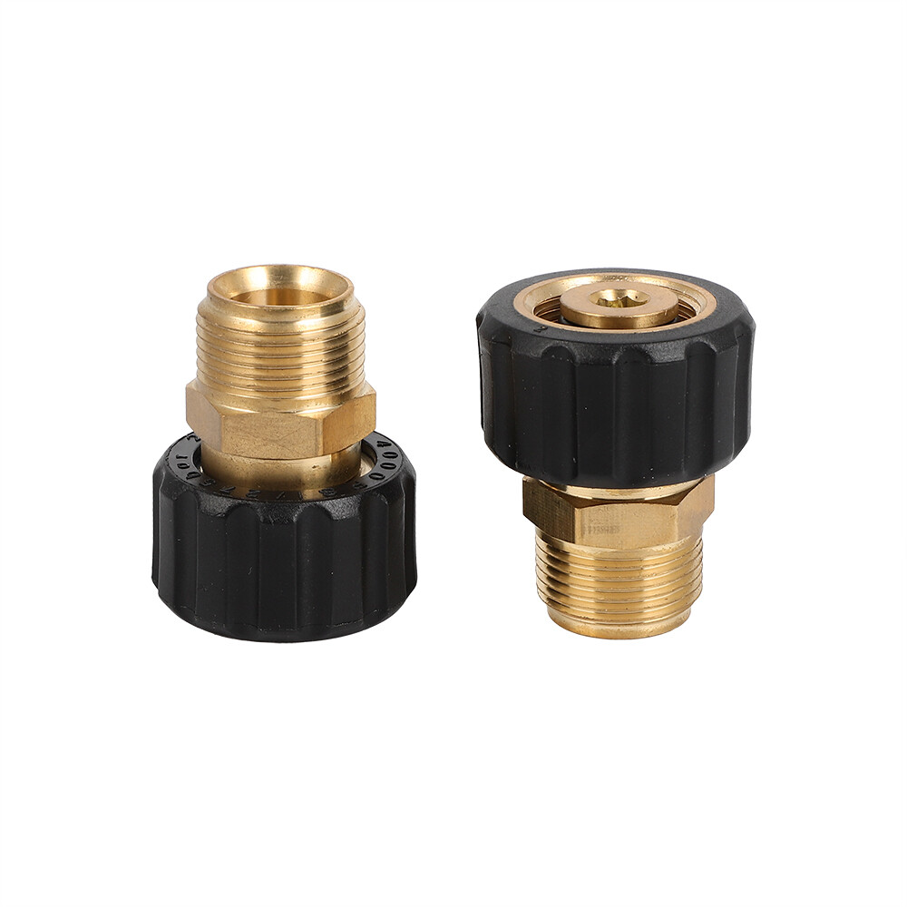 Pressure Washer Hose Adapter M22-14mm Male to M22-15mm Female Adapter