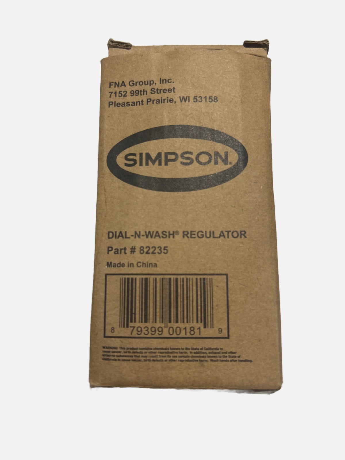 Simpson 82235 4500 PSI M22 Dial-N-Wash Adjustable Pressure Washer Regulator