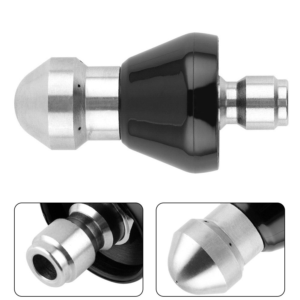 Stainless Steel 2 Point Short Pointed Front 6 Hole Highpressure Nozzle