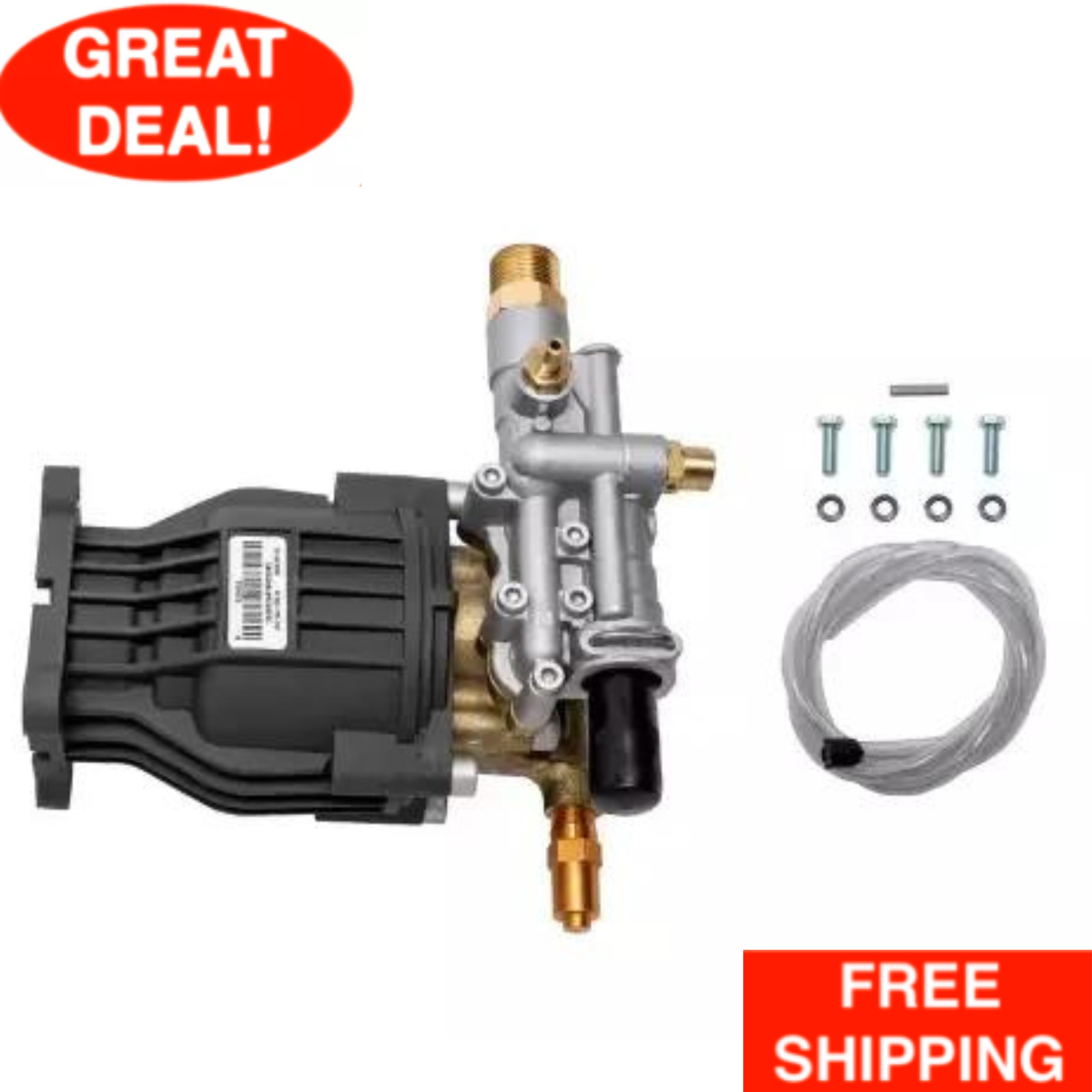 OEM Technologies 90029 Replacement Pressure Washer Pump Kit, 3400 PSI, 2.5 GPM,