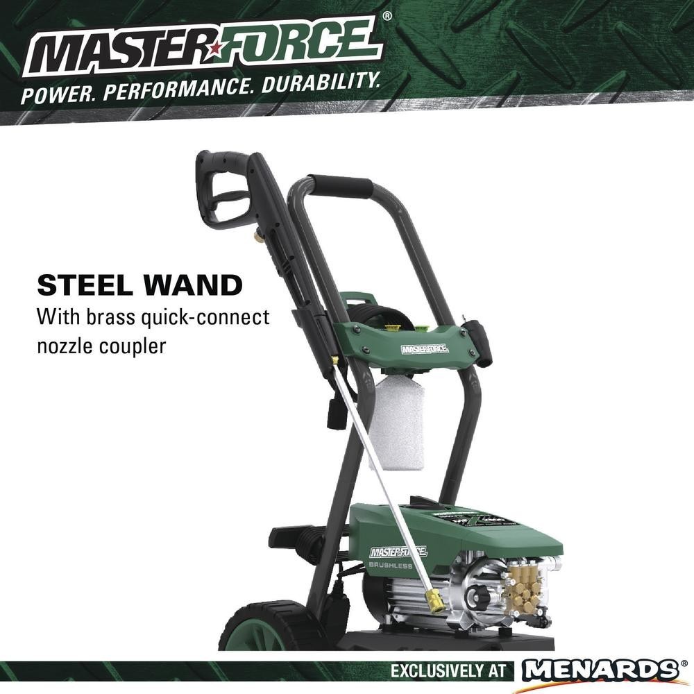 2500 PSI 1.1 GPM 15Amp Corded Electric Pressure Washer Hand Truck Patio Cleaner