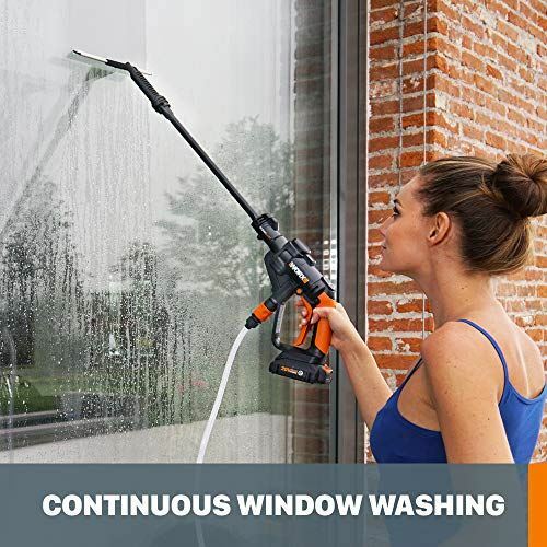 WORX WA4050 Hydroshot Accessory Window Squeegee, Black