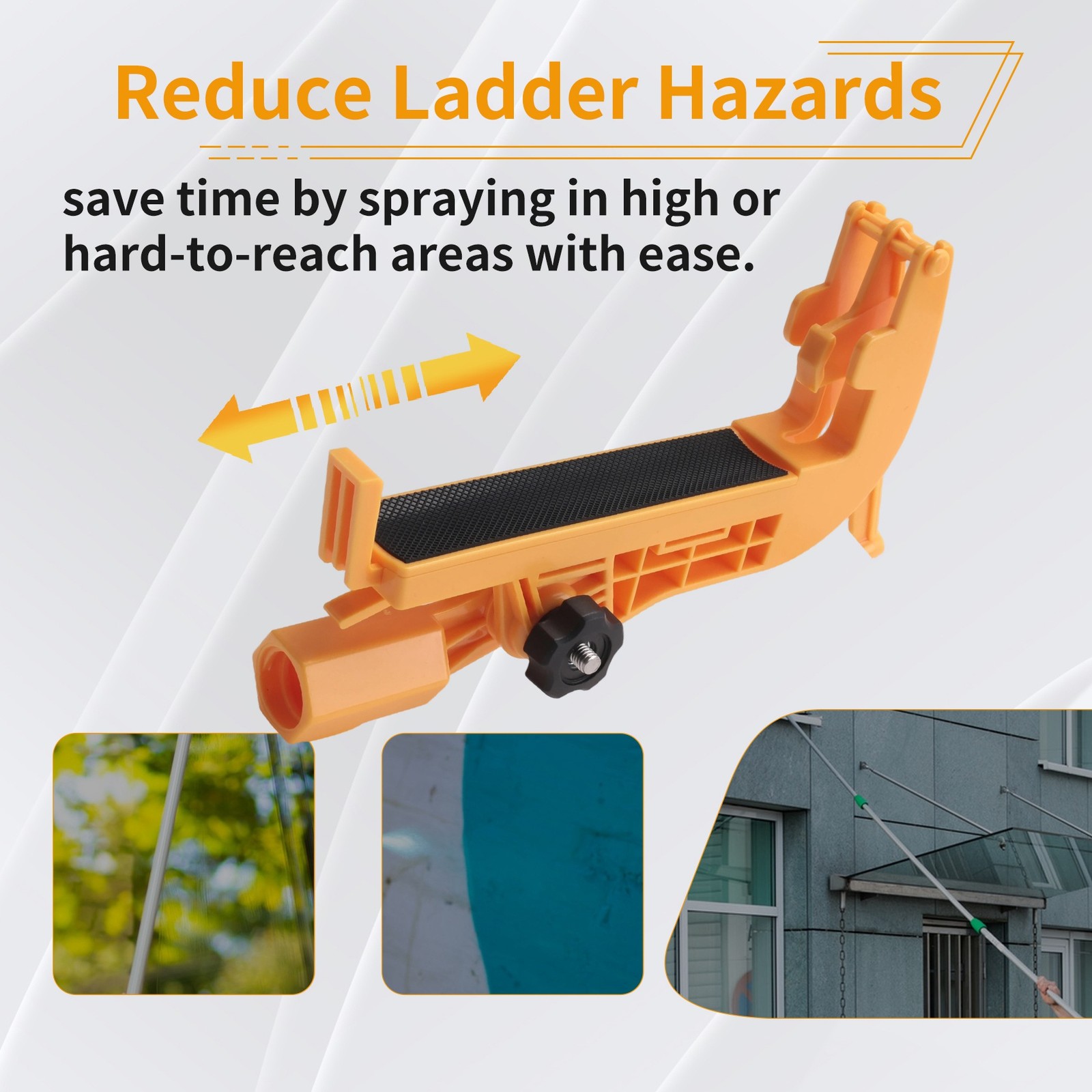 Sprays Can Extension Pole Adaptor Sprayer Extension Pole Adaptor Adjustable7825