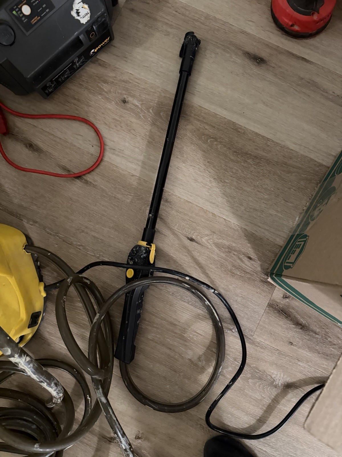 Wagner Power Roller Corded Electric Pressure Washer Yellow/Black Gun & Hose