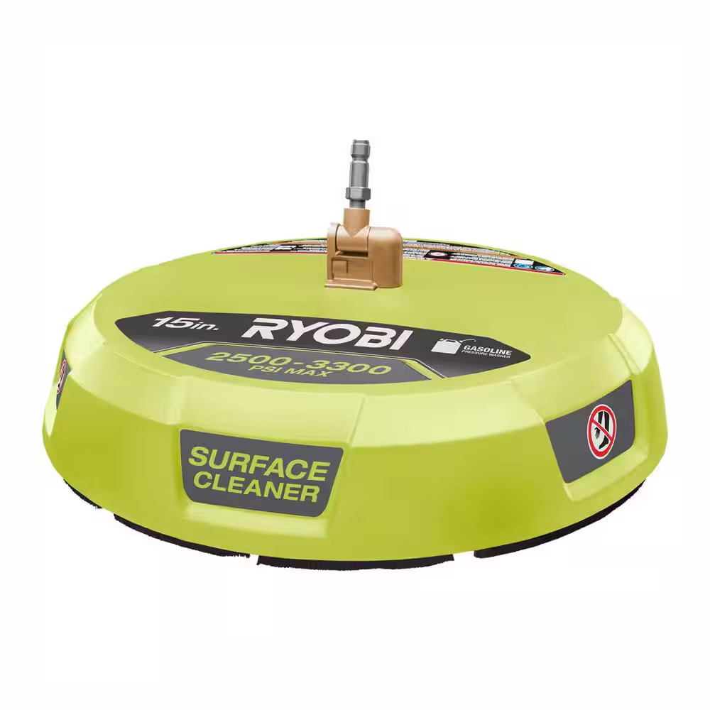 15 In. 3300 PSI Surface Cleaner for Gas Pressure Washer