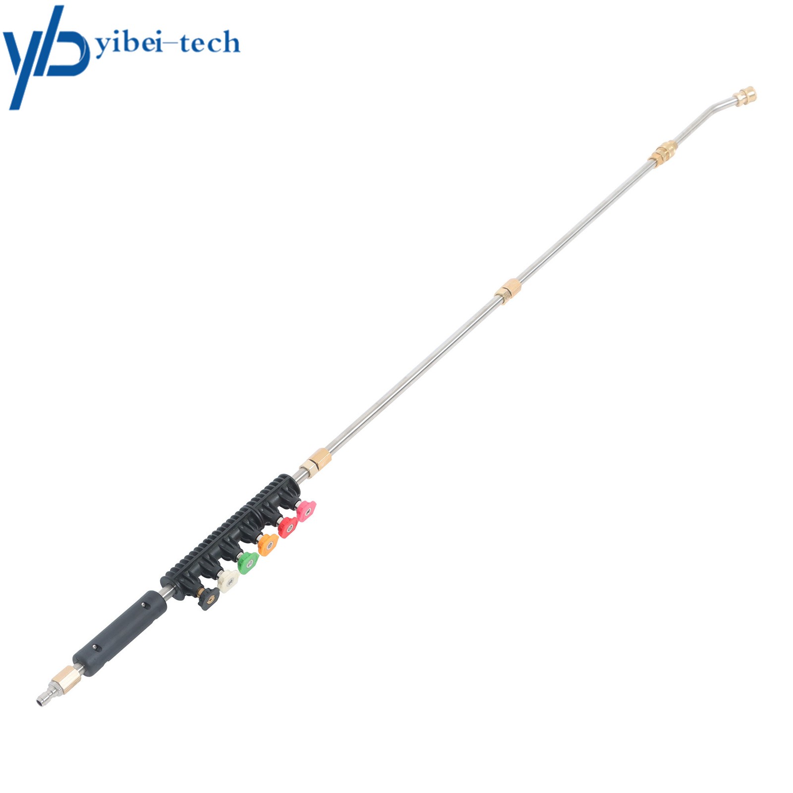 97in Pressure Washer Extension Wand Upgrade Power Washer Lance with Spray Nozzle